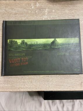 THE ART OF FALLOUT 3 Book Conceptual Imagery Video Game Beathesda (2008, HC)